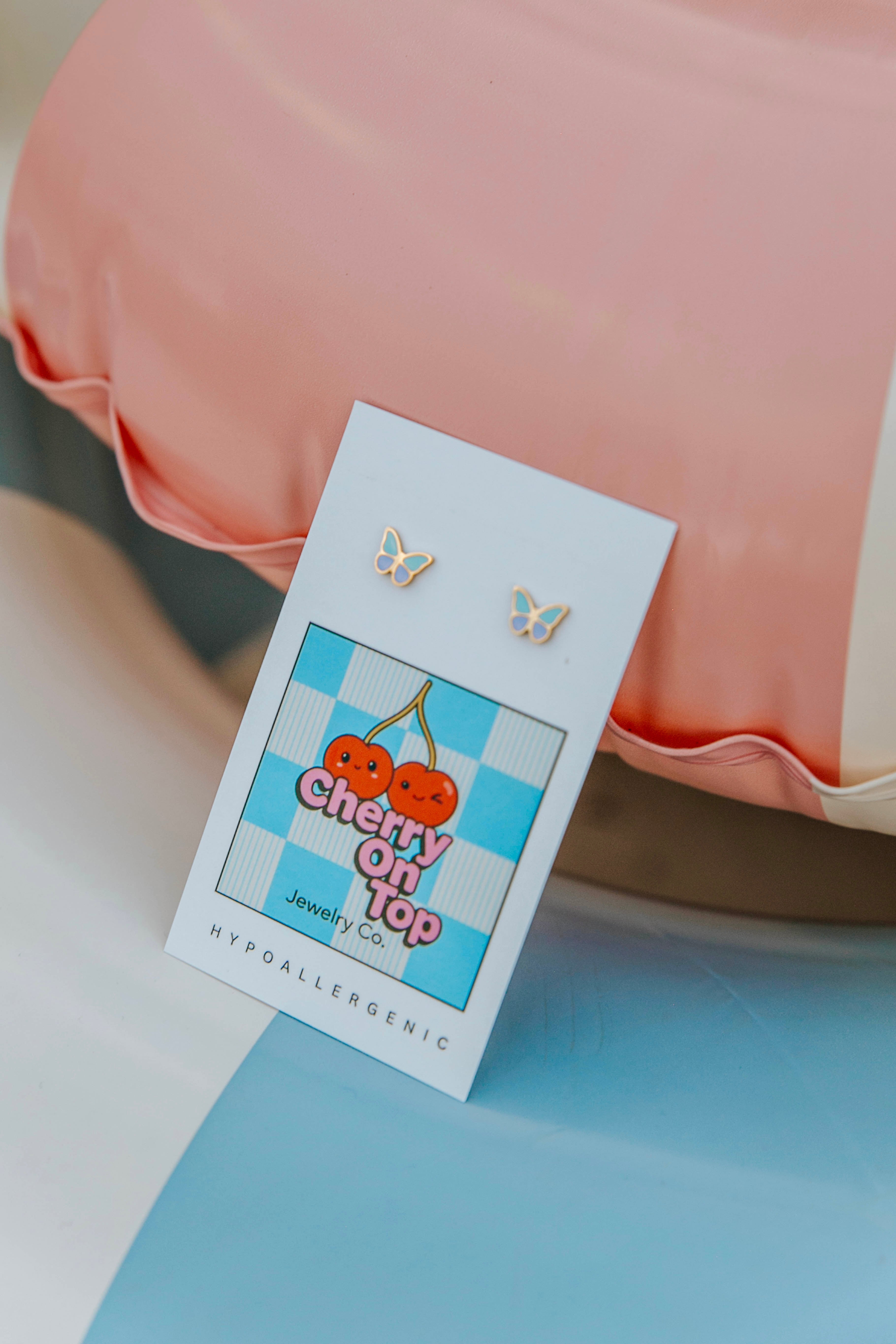 Stud Earrings - Cherry On Top Jewelry Co.