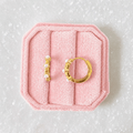 10mm Golden Pearl Huggies - Cherry On Top Jewelry Co.
