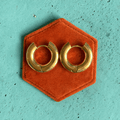 20.4mm Gold Thick Huggies - Cherry On Top Jewelry Co.