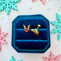 Reindeer Screwbacks