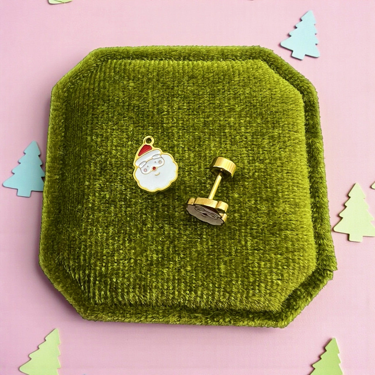 Santa Clause Screwbacks