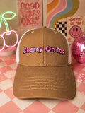 Brown Cherry On Top Hat - Cherry On Top Jewelry Co.