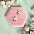 Bunny Screwbacks - Cherry On Top Jewelry Co.
