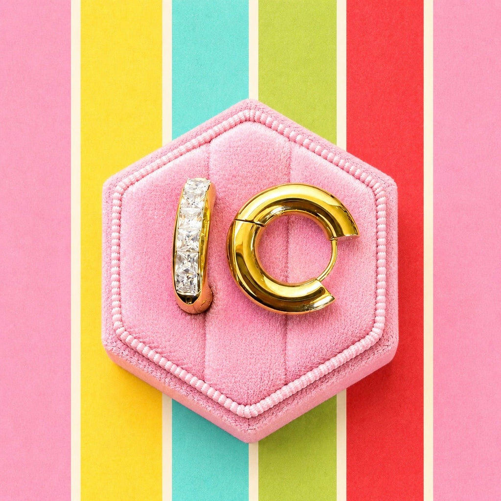 Disco Darling Huggies - Cherry On Top Jewelry Co.