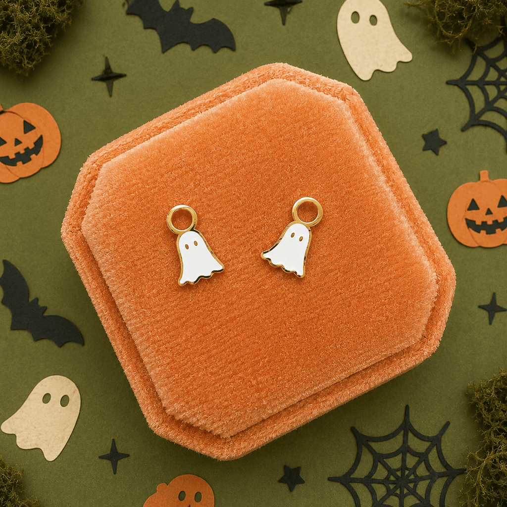 Gold Ghost Interchangeable Charms - Cherry On Top Jewelry Co.
