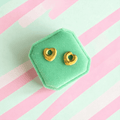 Gold Heart Charms - Cherry On Top Jewelry Co.