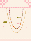 Golden Hours Layered Necklace - Cherry On Top Jewelry Co.