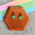Green Clover Interchangeable Charms - Cherry On Top Jewelry Co.