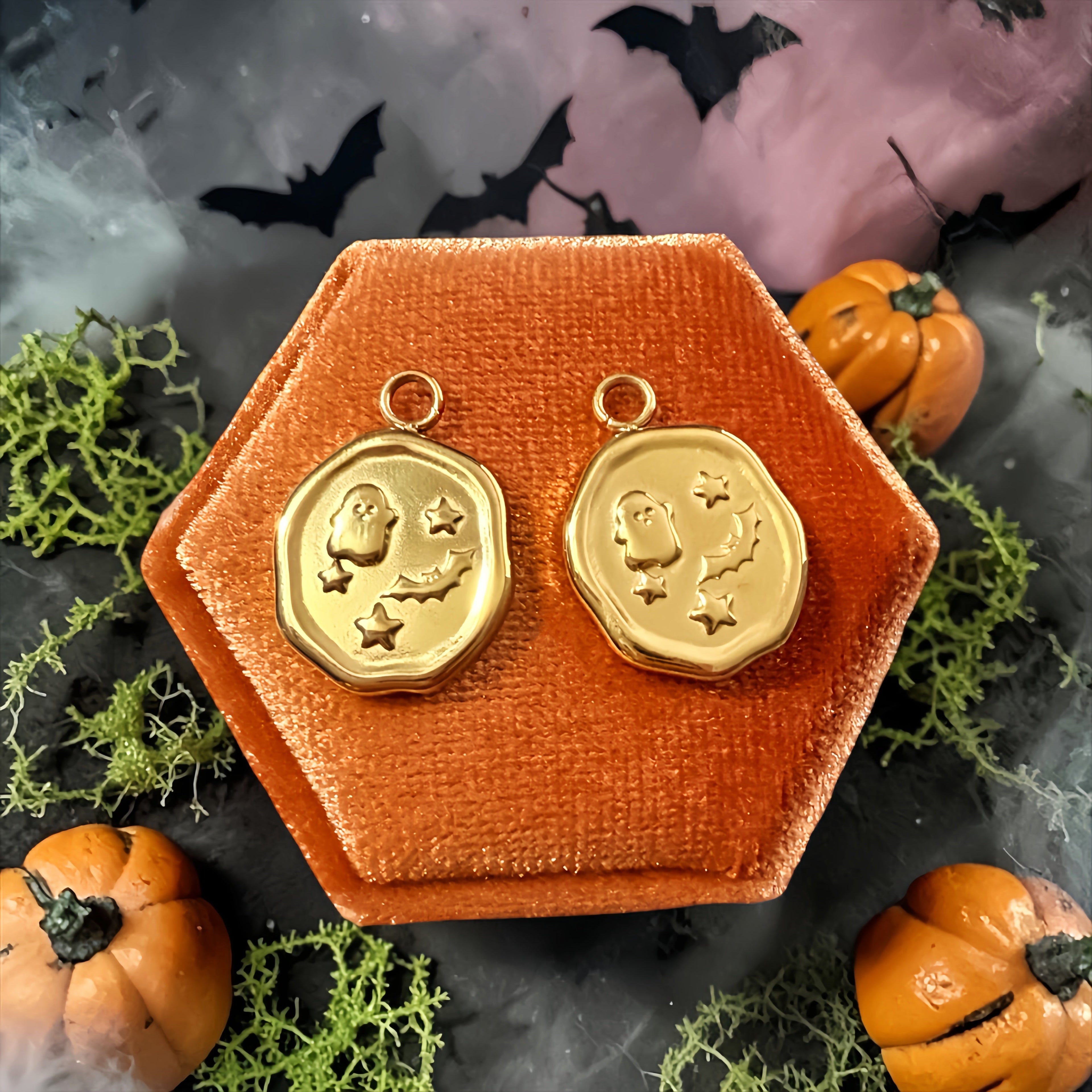Interchangeable Haunted Wax Seal Charms - Cherry On Top Jewelry Co.