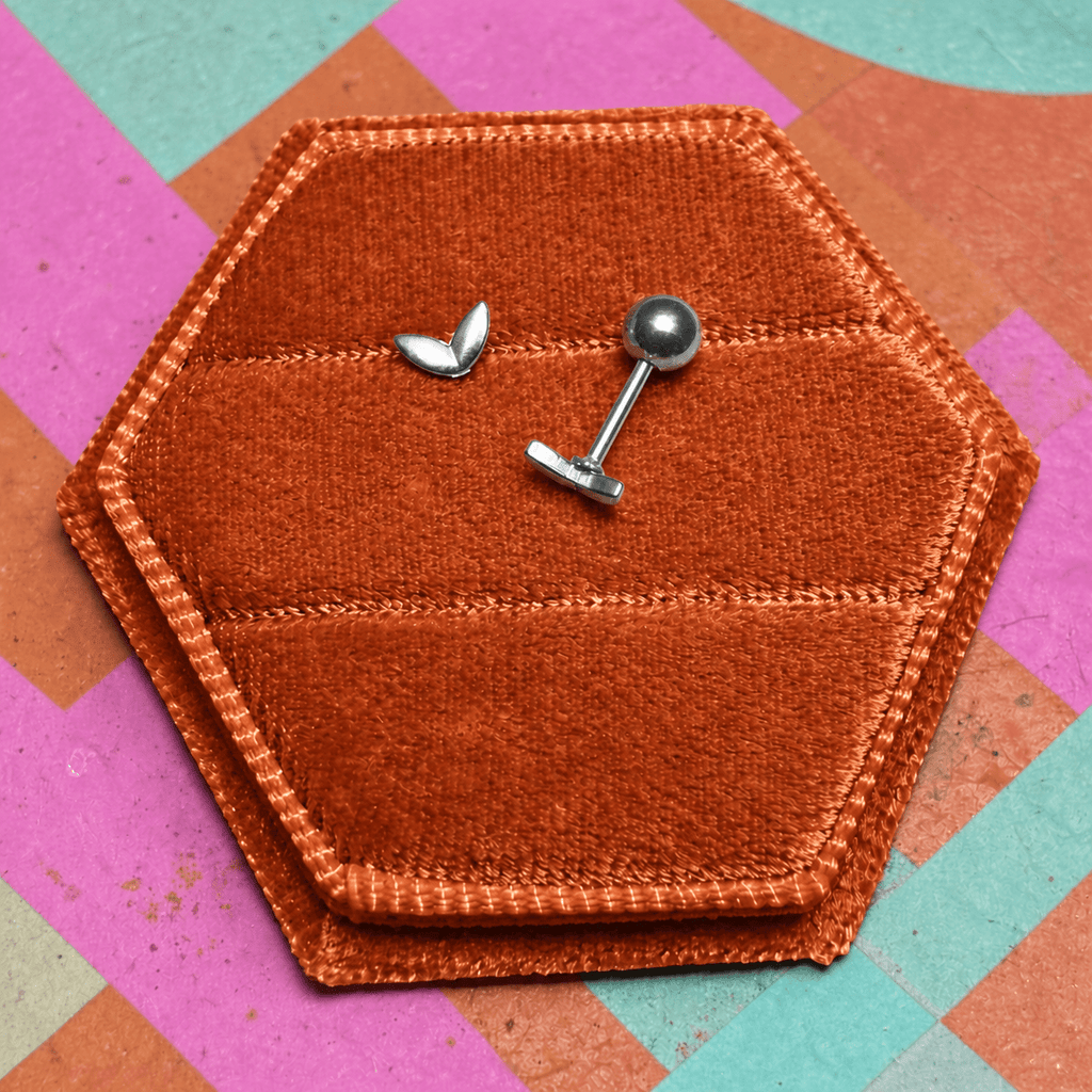 Micro Silver Wing Ballbacks - Cherry On Top Jewelry Co.