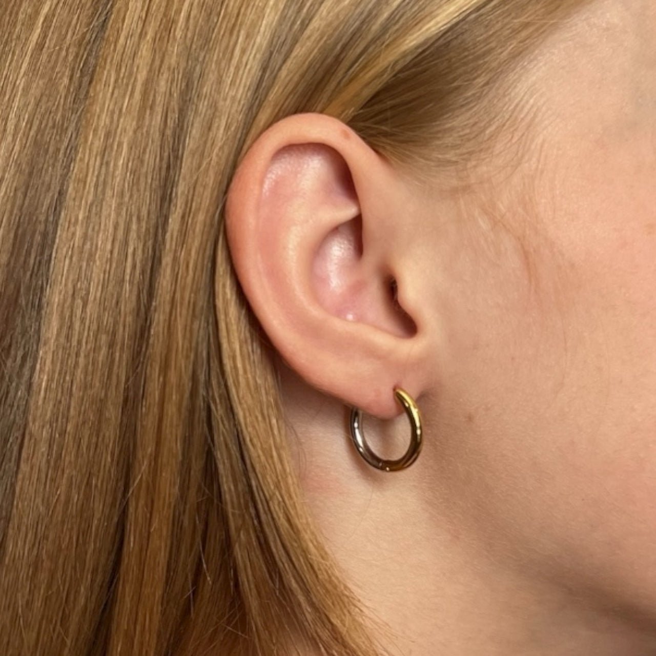 Mixed Gold Huggies - Cherry On Top Jewelry Co.