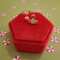 Peppermint Candy Screwbacks - Cherry On Top Jewelry Co.