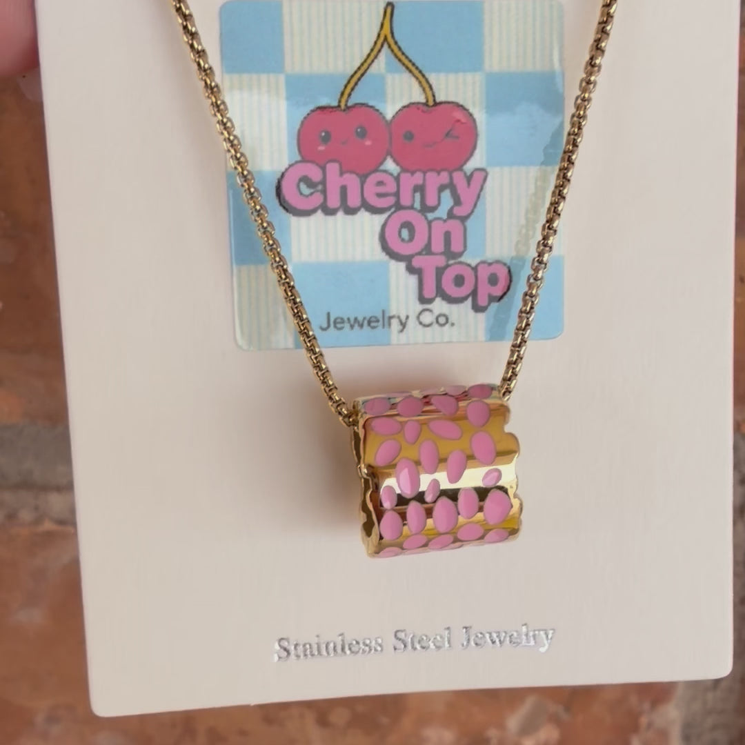 Pink Safari Necklace