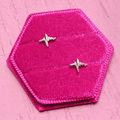 Silver Heartbeat Screwbacks - Cherry On Top Jewelry Co.