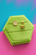 Volleyball Screwbacks - Cherry On Top Jewelry Co.