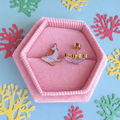 Whale Screwbacks - Cherry On Top Jewelry Co.